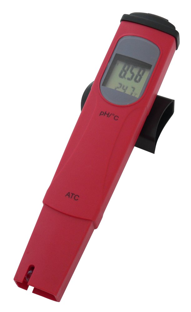 Тестер измеряет pH жидкостей с низким содержанием отложений и температуру жидкостей в диапазоне 0 ÷ 55 C ELMETRON TP-3 Ареометры и рефрактометры