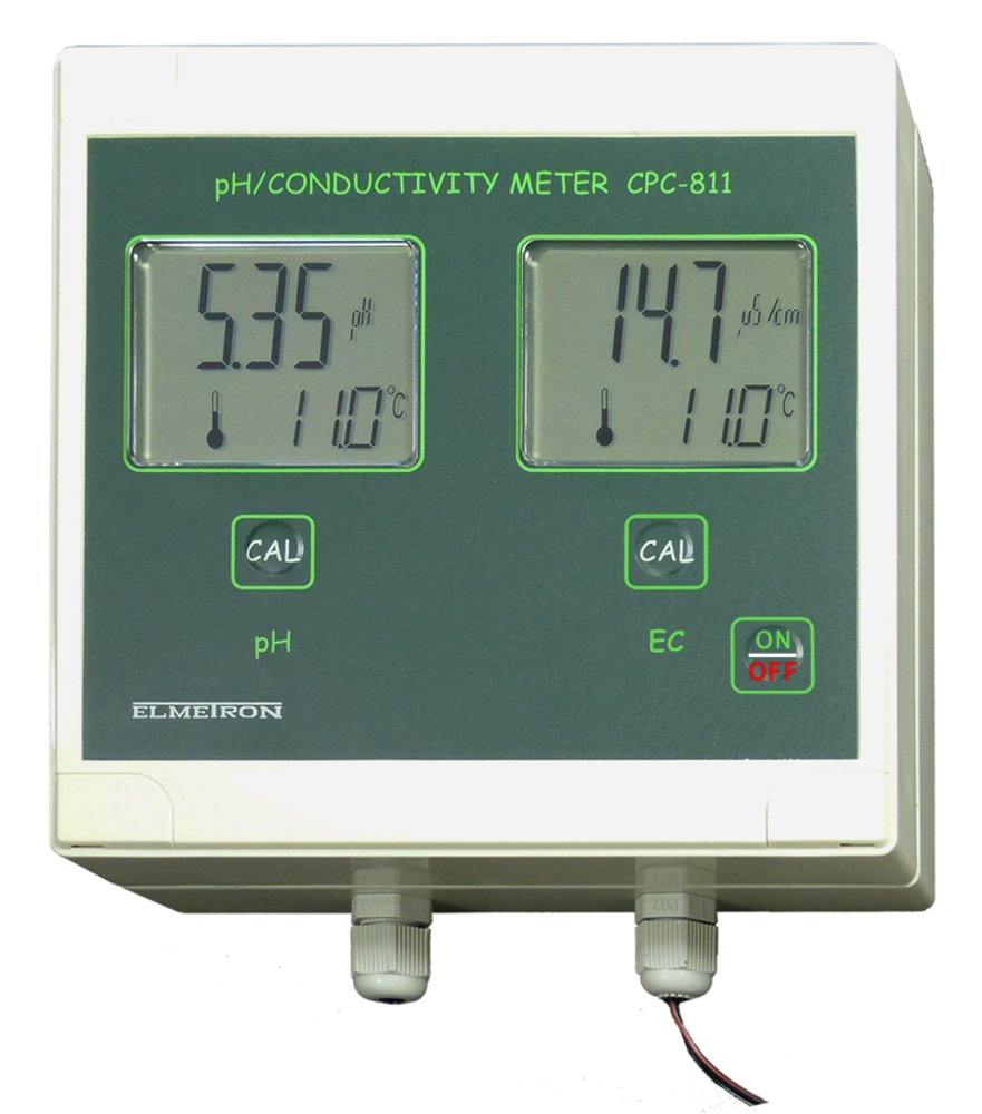 Кондуктометр для непрерывных измерений pH, электропроводности и температуры ELMETRON CPC-811 Кондуктометры